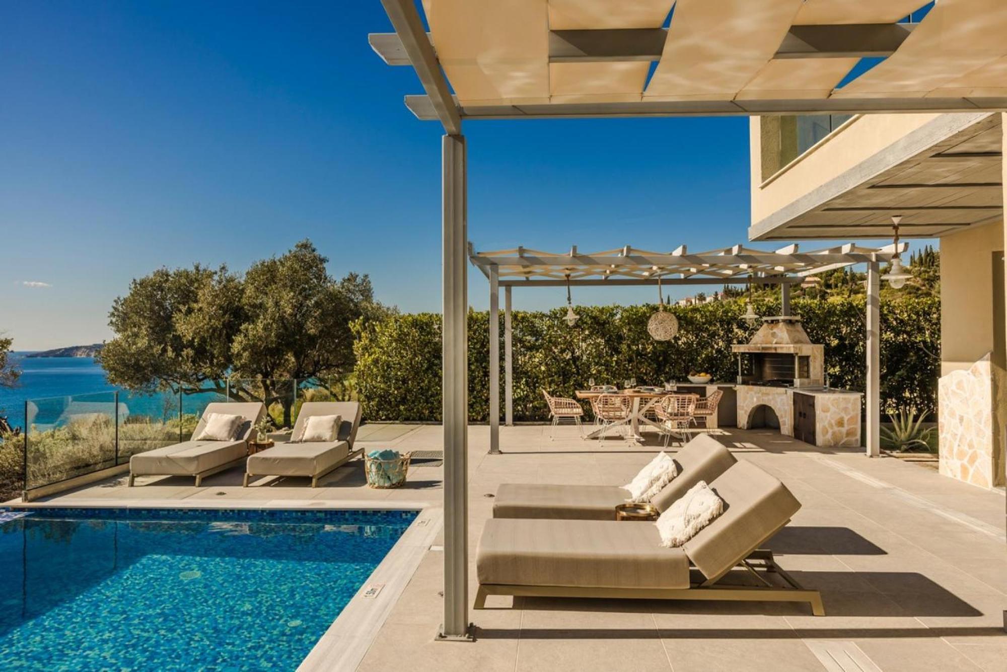 My Villa Kefalonia Lourdas Beach Lourdata  Eksteriør billede
